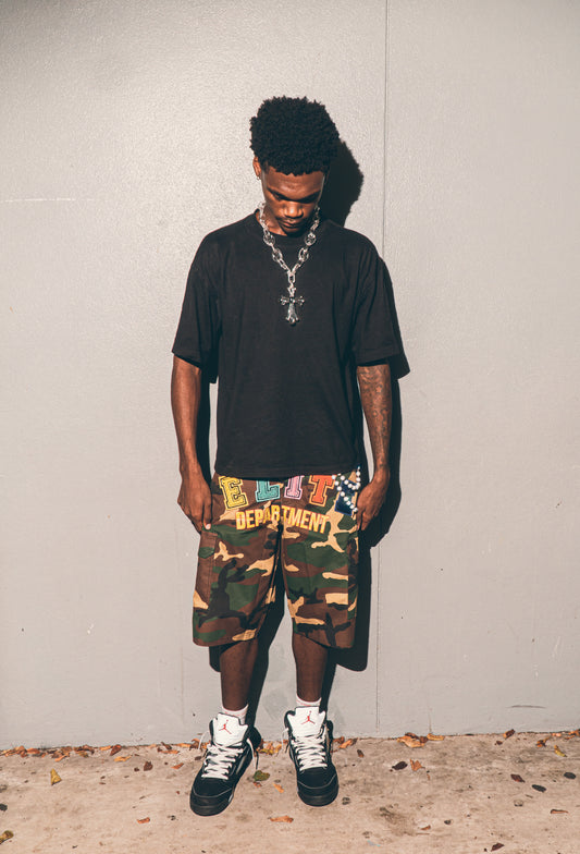 Elite Mentality “Camo Jorts”