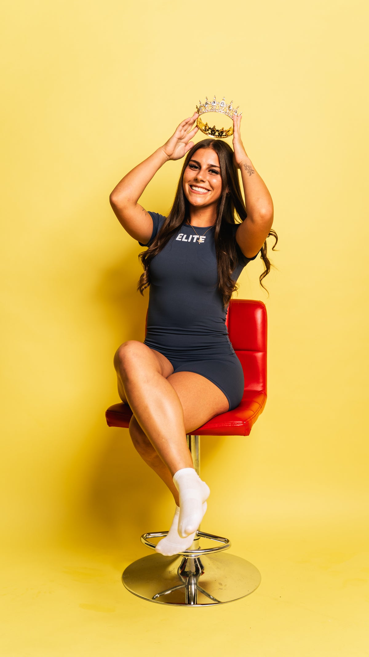Elite girls compression 2 piece set